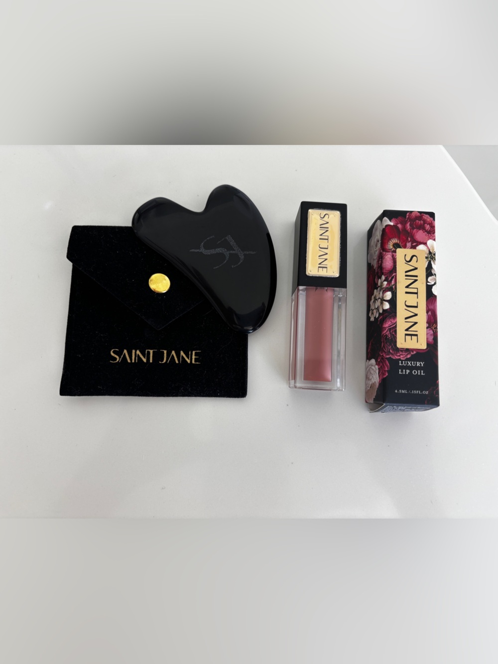 NWT - Saint Jane Gua Sha + Luxury Lip Oil